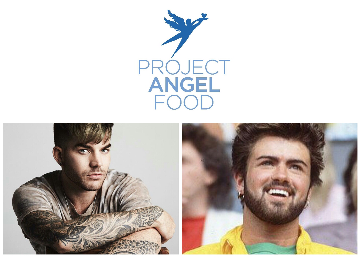 Project Angel Food, George Michael and Adam Lambert