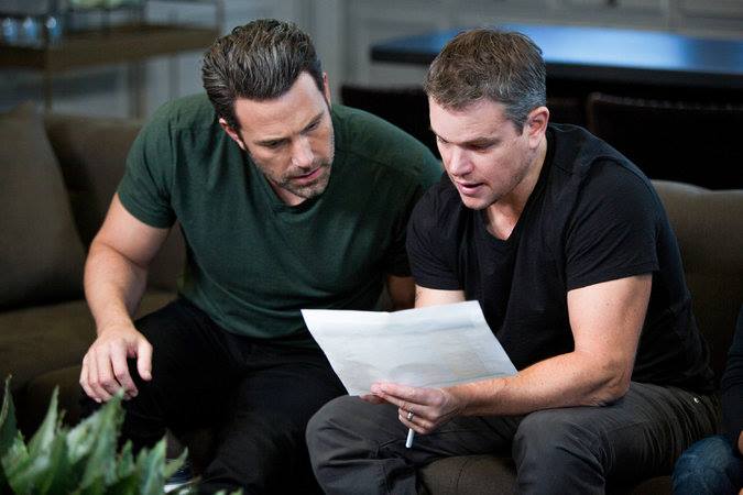 Ben Affleck and Matt Damon in Project Green Light 