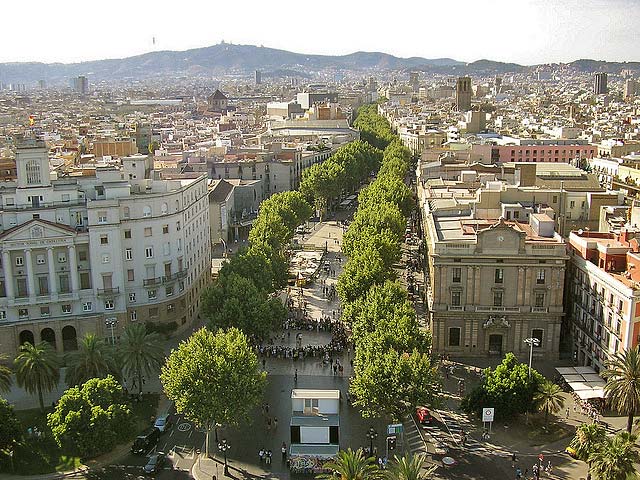 Las Ramblas, barcelona