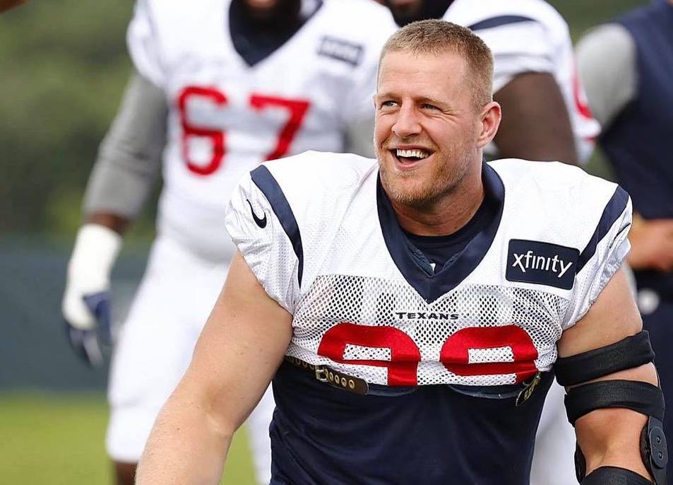 j.j. watt, hurricane, pamela price