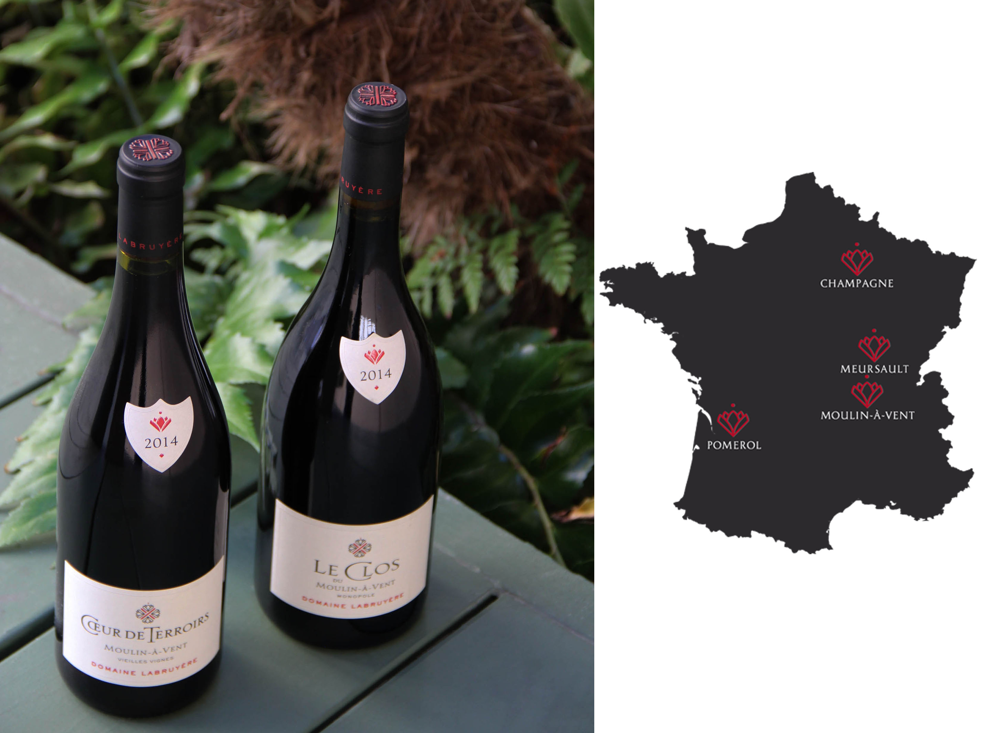 Domaine Labruyere wines & map