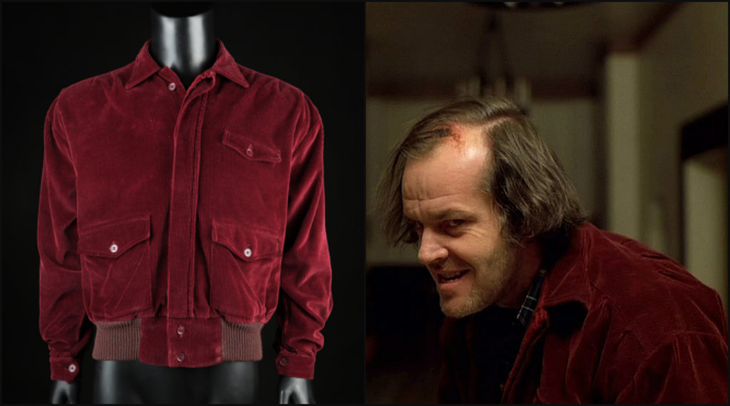 jack nicholson the shining jacket, auction