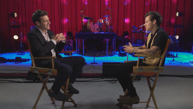 Harry Styles, CBS Sunday Morning interview