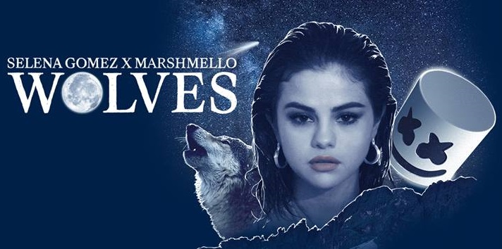 selena gomez, marshmello, wolves