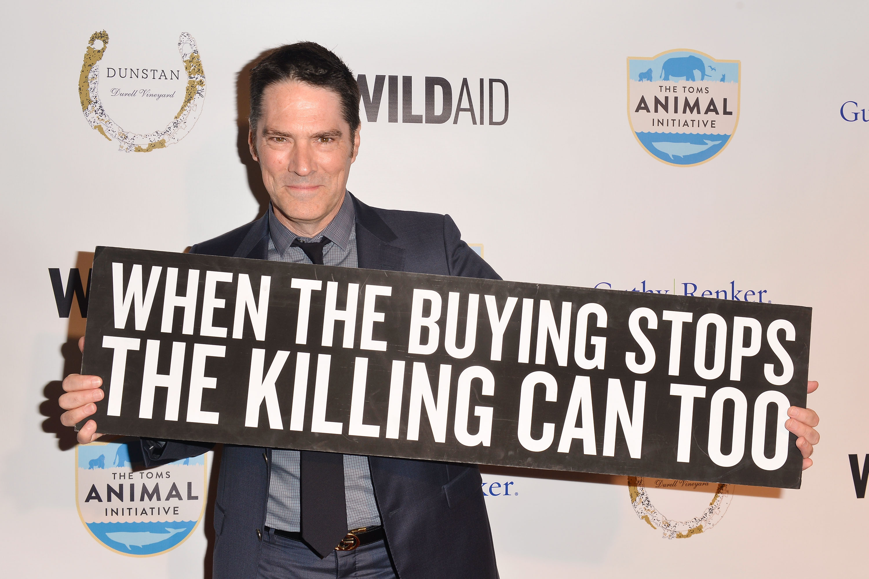 Thomas Gibson, WildAid fundraising gala