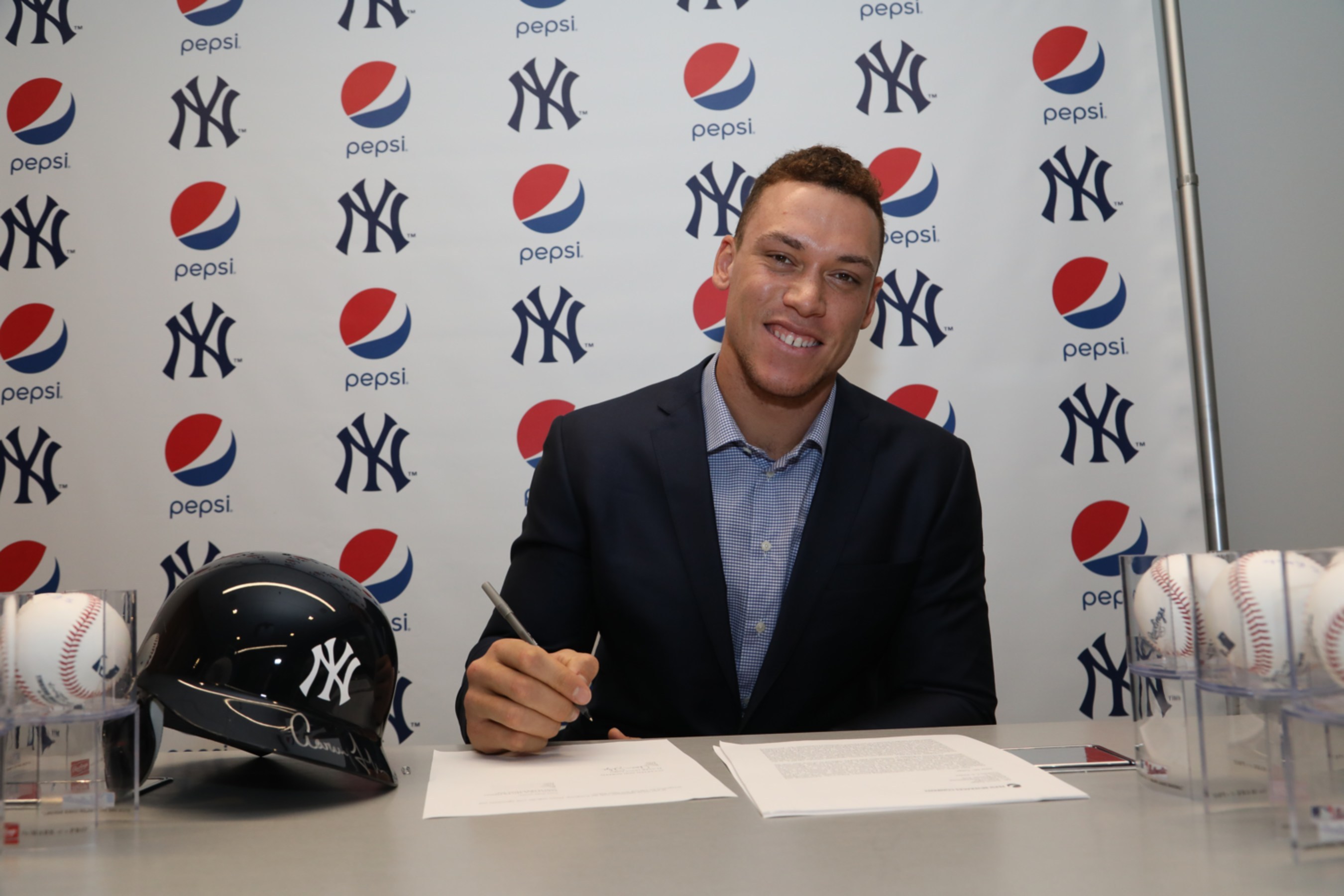 aaron judge, pepsi