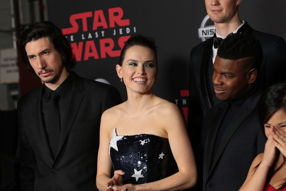 Star Wars The Last Jedi, Los Angeles premiere, red carpet ,photos