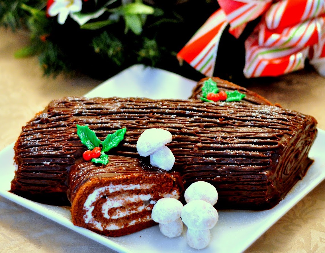 Recipe: How To Make The Perfect La Buche de Noel | LATF USA NEWS