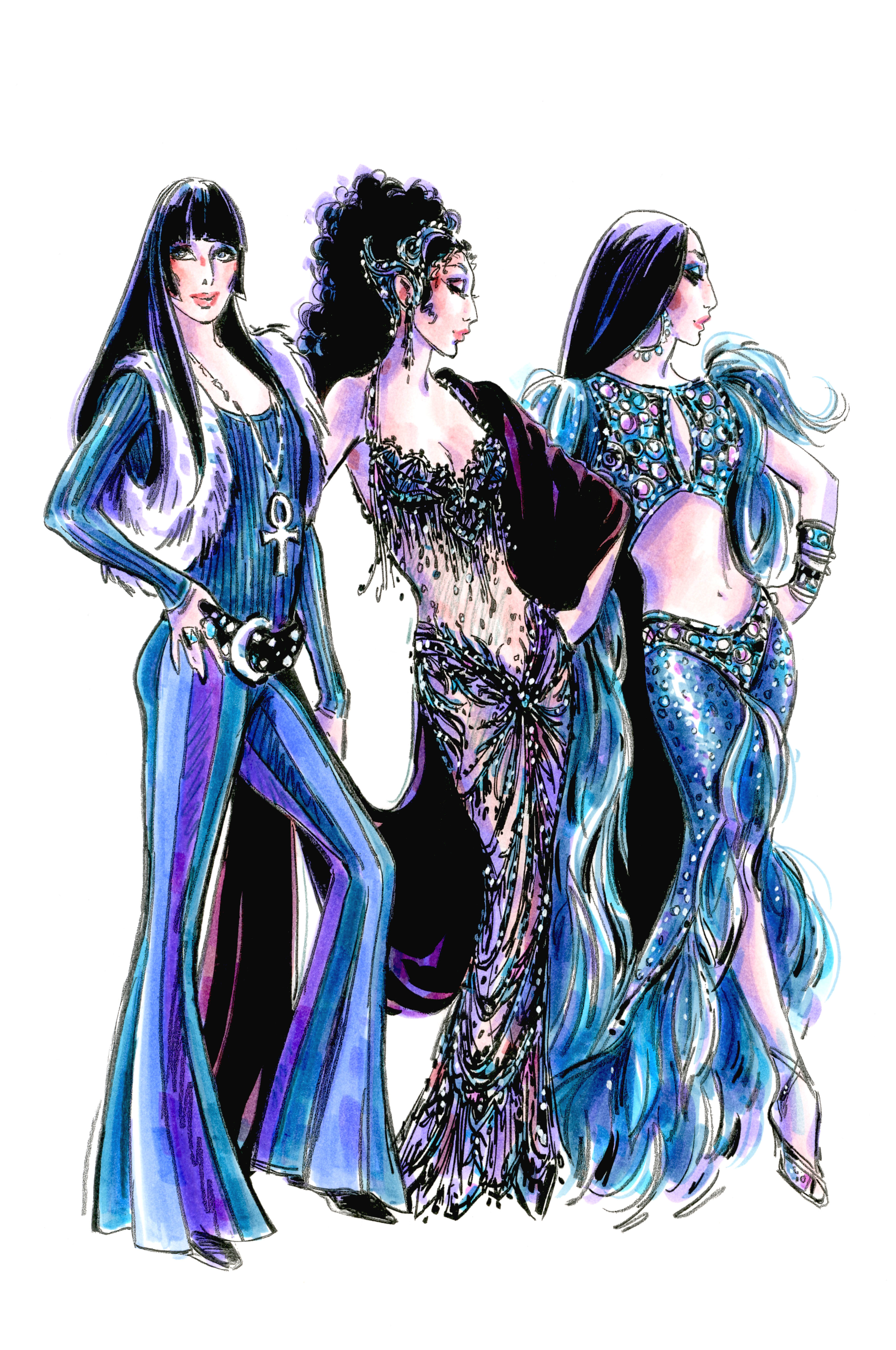 Bob Mackie, cher, hollywood beauty awards