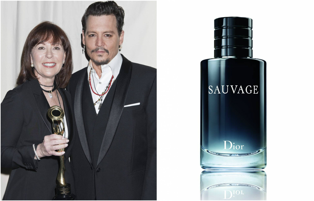 Pamela Baxter, Johnny Depp, Hollywood Beauty Awards, Dior