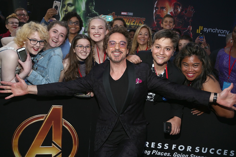 infinity war premiere
