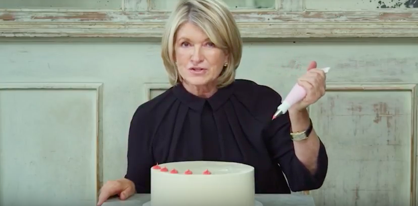 Martha Stewart, red campaign