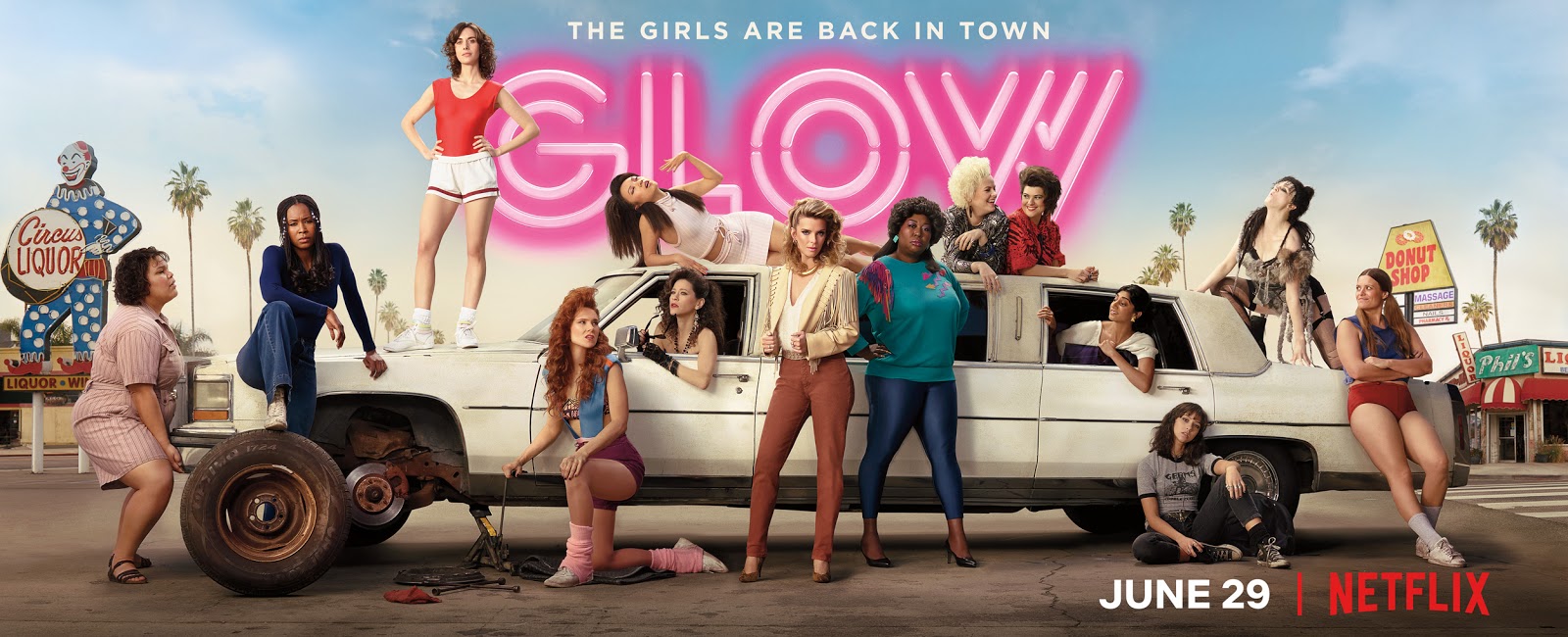 glow, Netflix, season 2