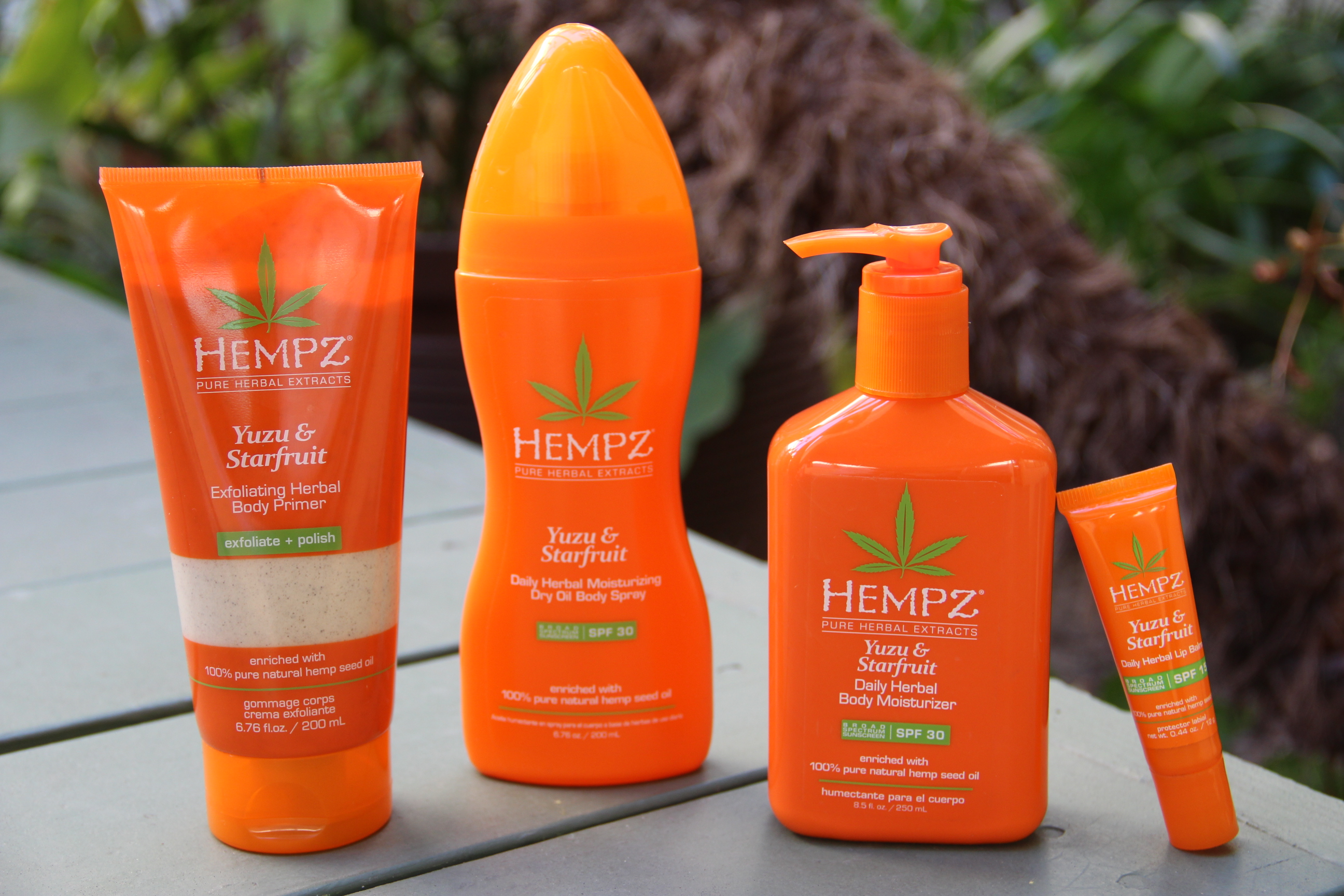 yuzu hempz skincare