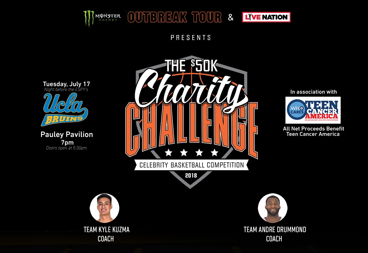 50k celebrity charity challenge basketball game