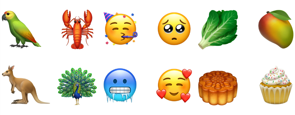 new emojis, lobster