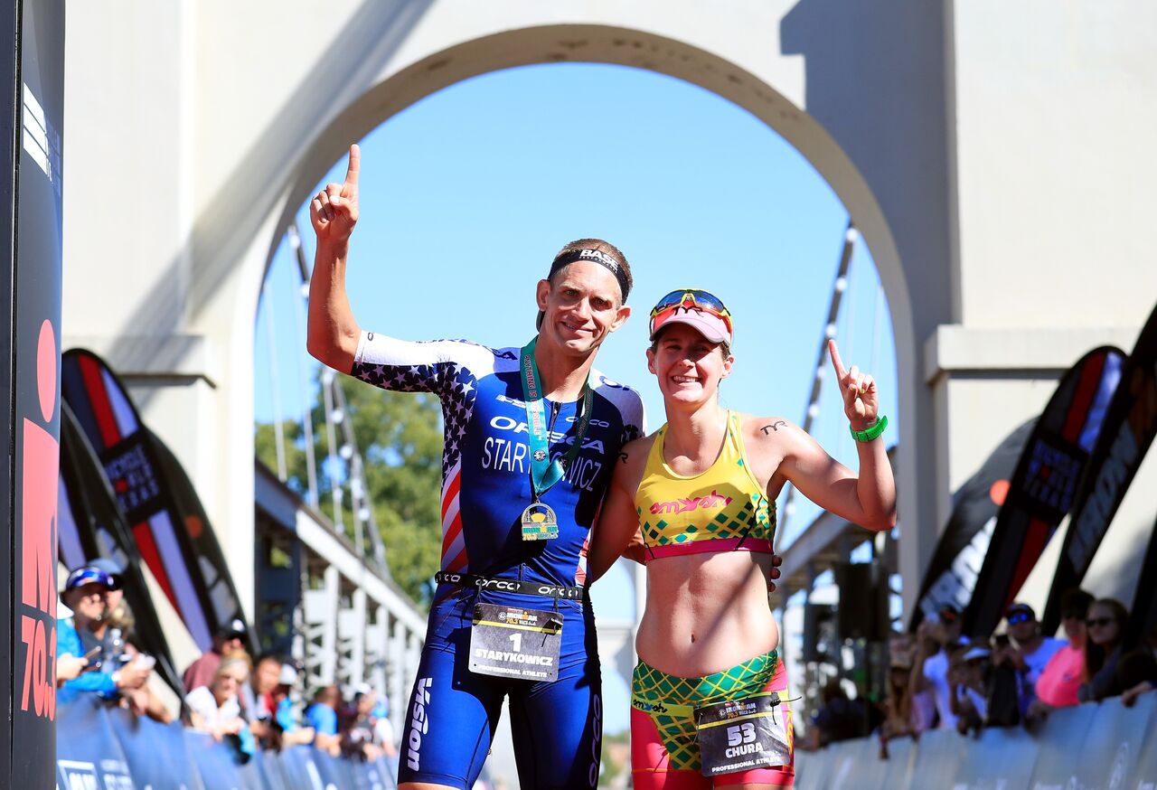 ironman Waco triathlon, haley churn, Andrew starykowicz