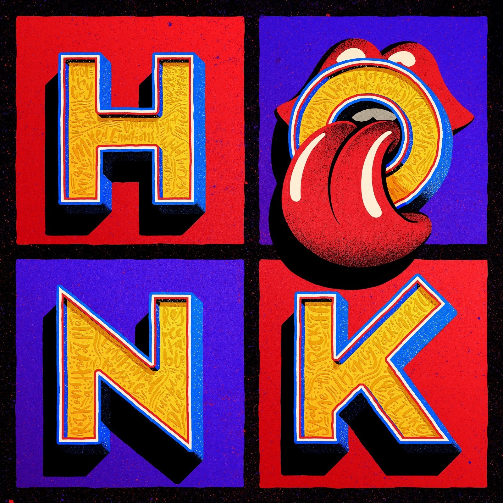 honk, rolling stones