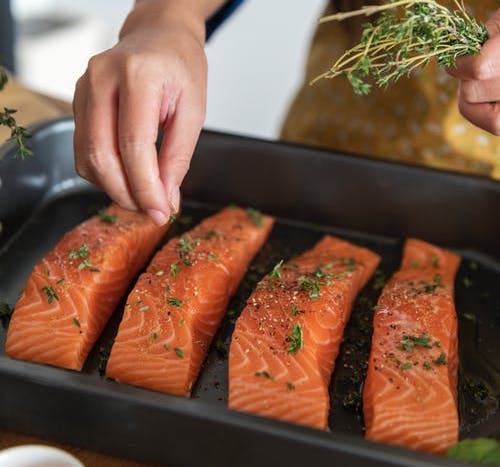 salmon recipe, dr. gail jackson