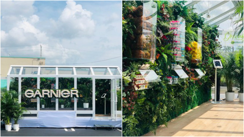 Garnier naturally, green house