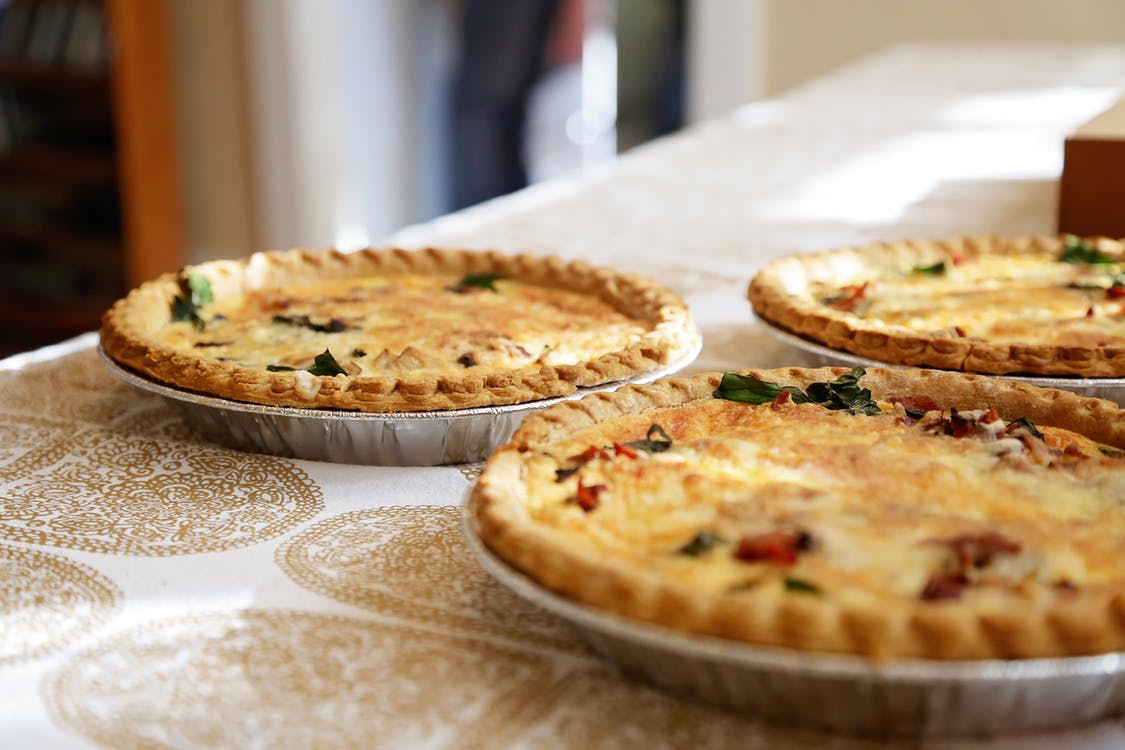 spinach quiche recipe, dannon