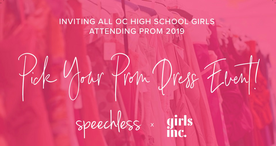 GIrls Inc. of Orange County, Speechless Dresses, Adaleta Avdic