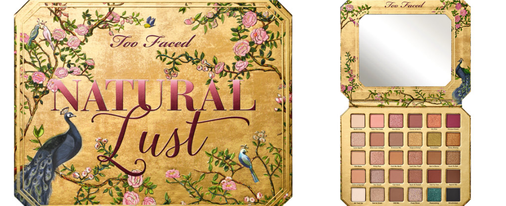 too faced, natural lust eyeshadow