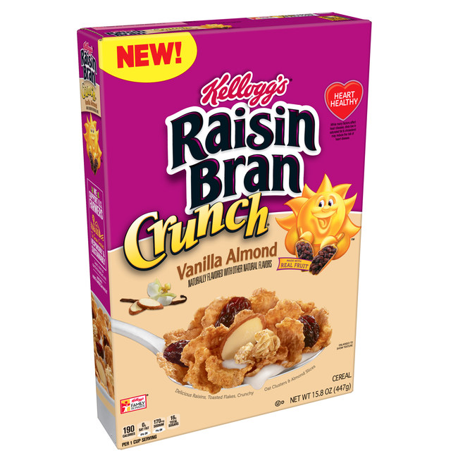 Kellogg's Raisin Bran Crunch® Vanilla Almond