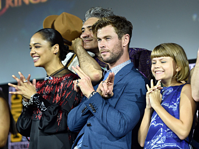 marvel, comic con, chris hemsworth