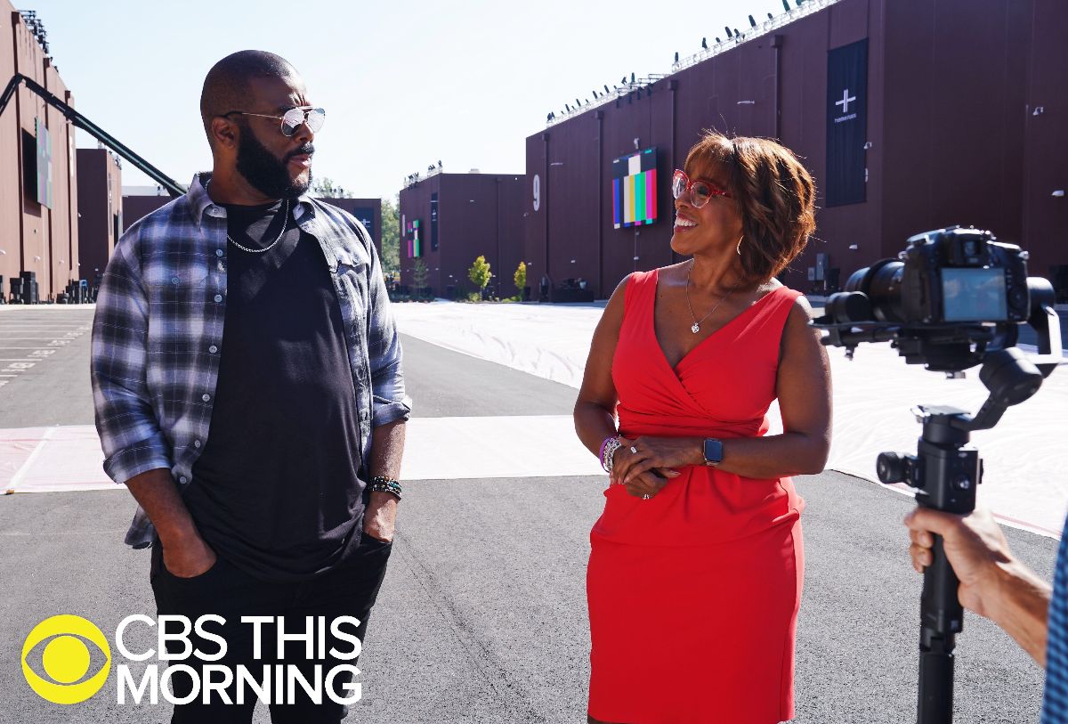 tyler perry, gayle king, cbs