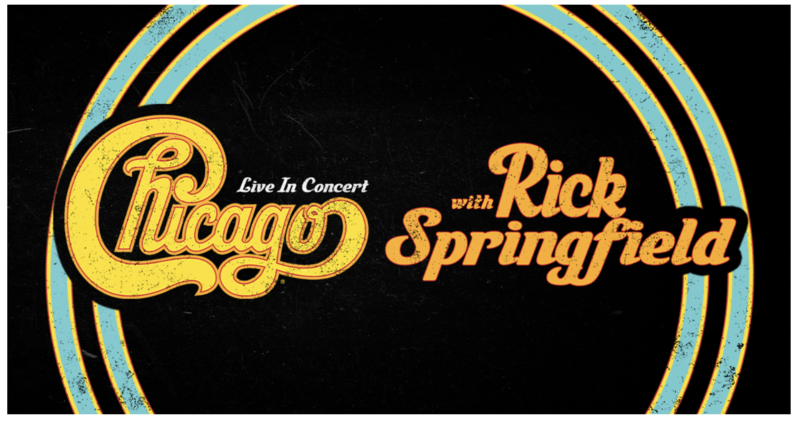 chicago, rick springfield concert dates