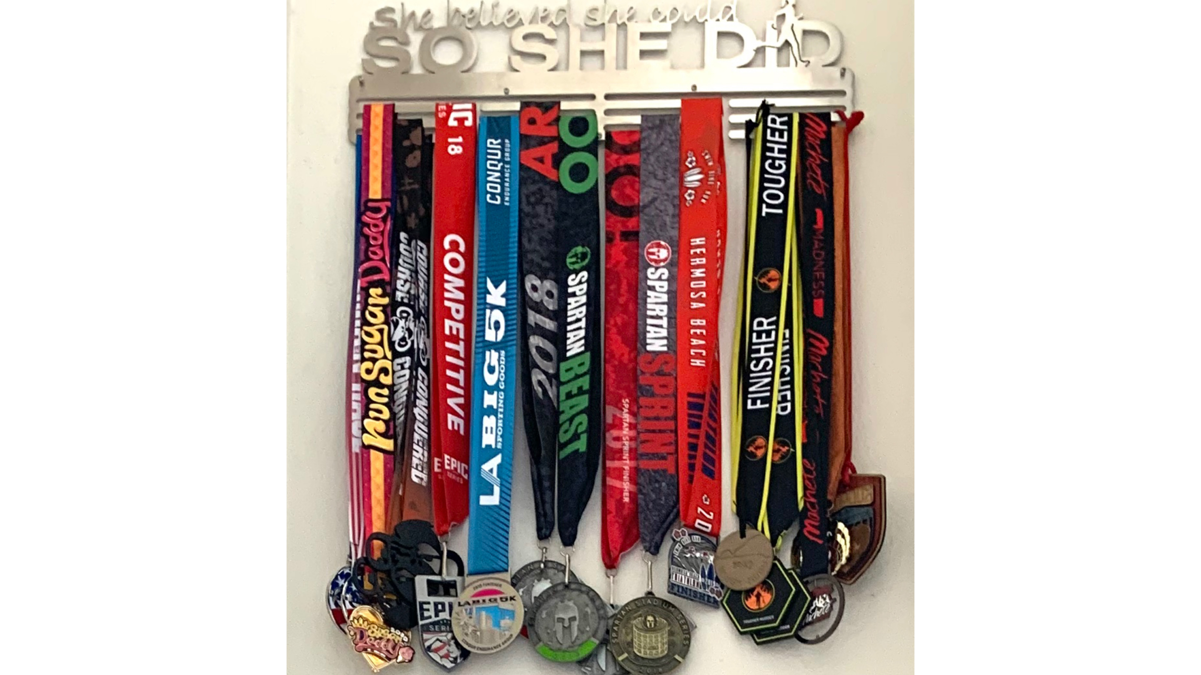 spartan race, tough mudder, allied medal hangers