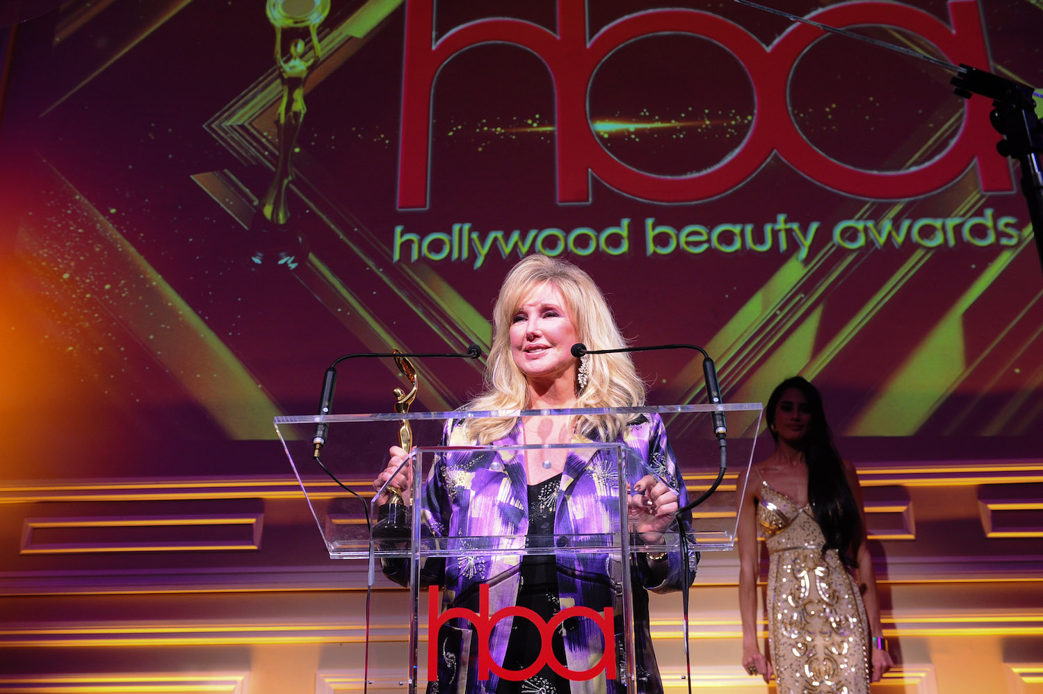 morgan fairchild, hollywood beauty awards