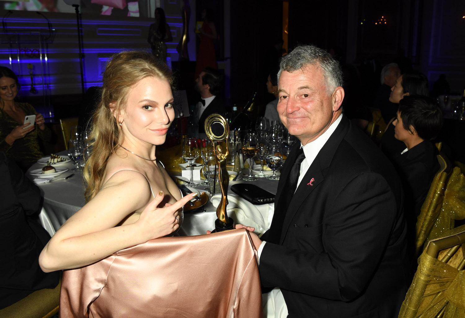 Danielle Lauder, William P. Lauder, hollywood beauty awards