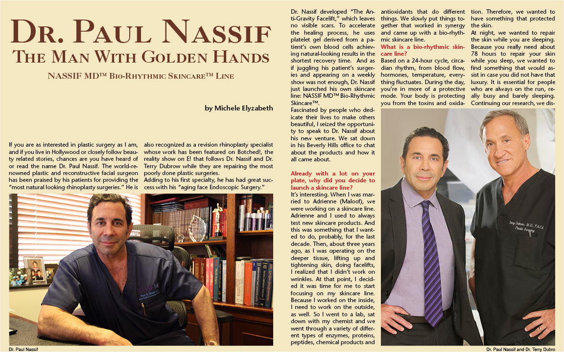 dr. paul nassif, michele elyzabeth, latf usa