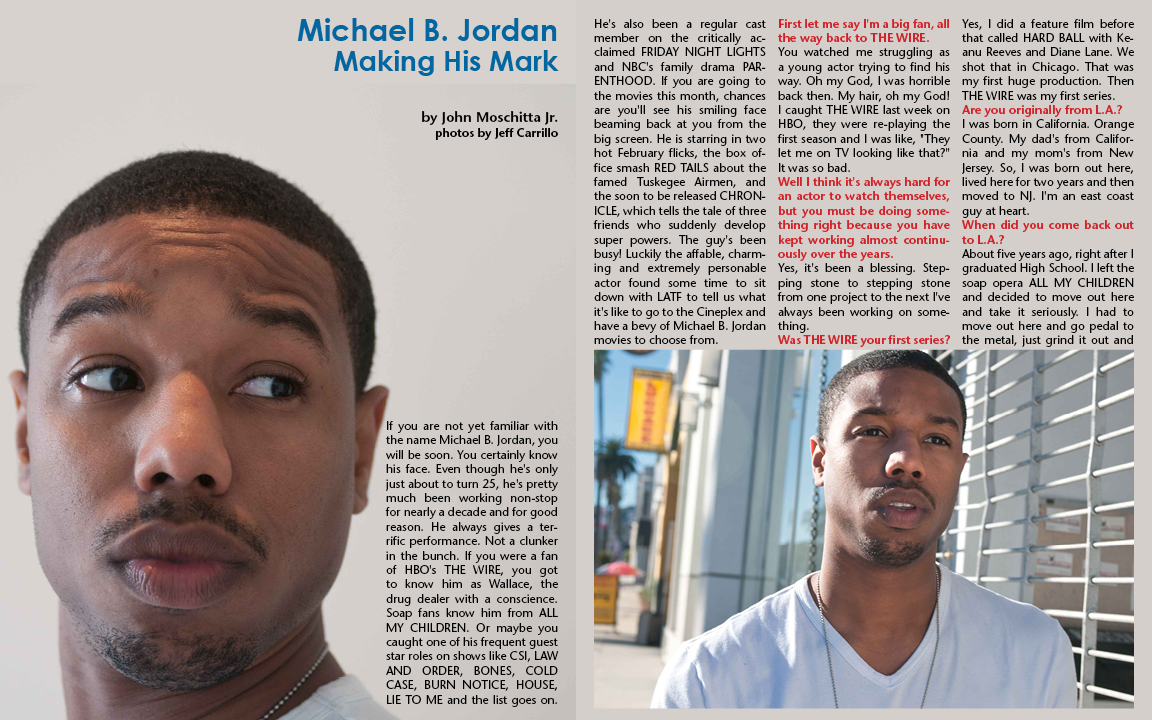 latf usa, latf, michael b. jordan, black panther, interview