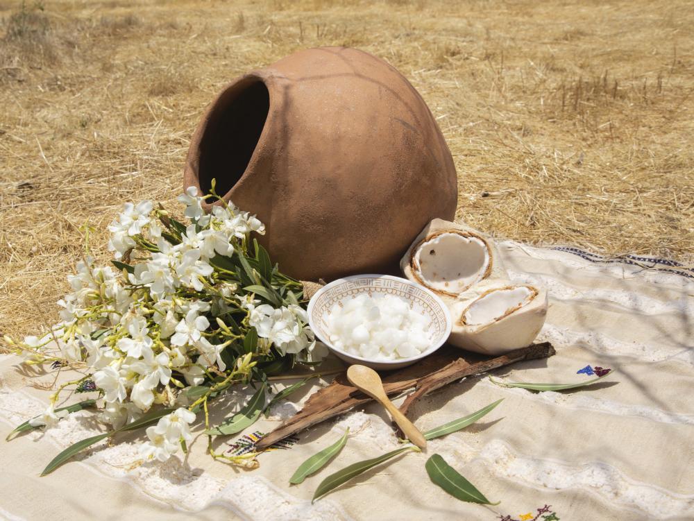 ourika soap, coconut oil