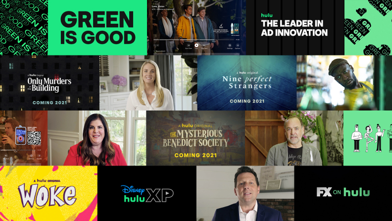 Hulu, green is good