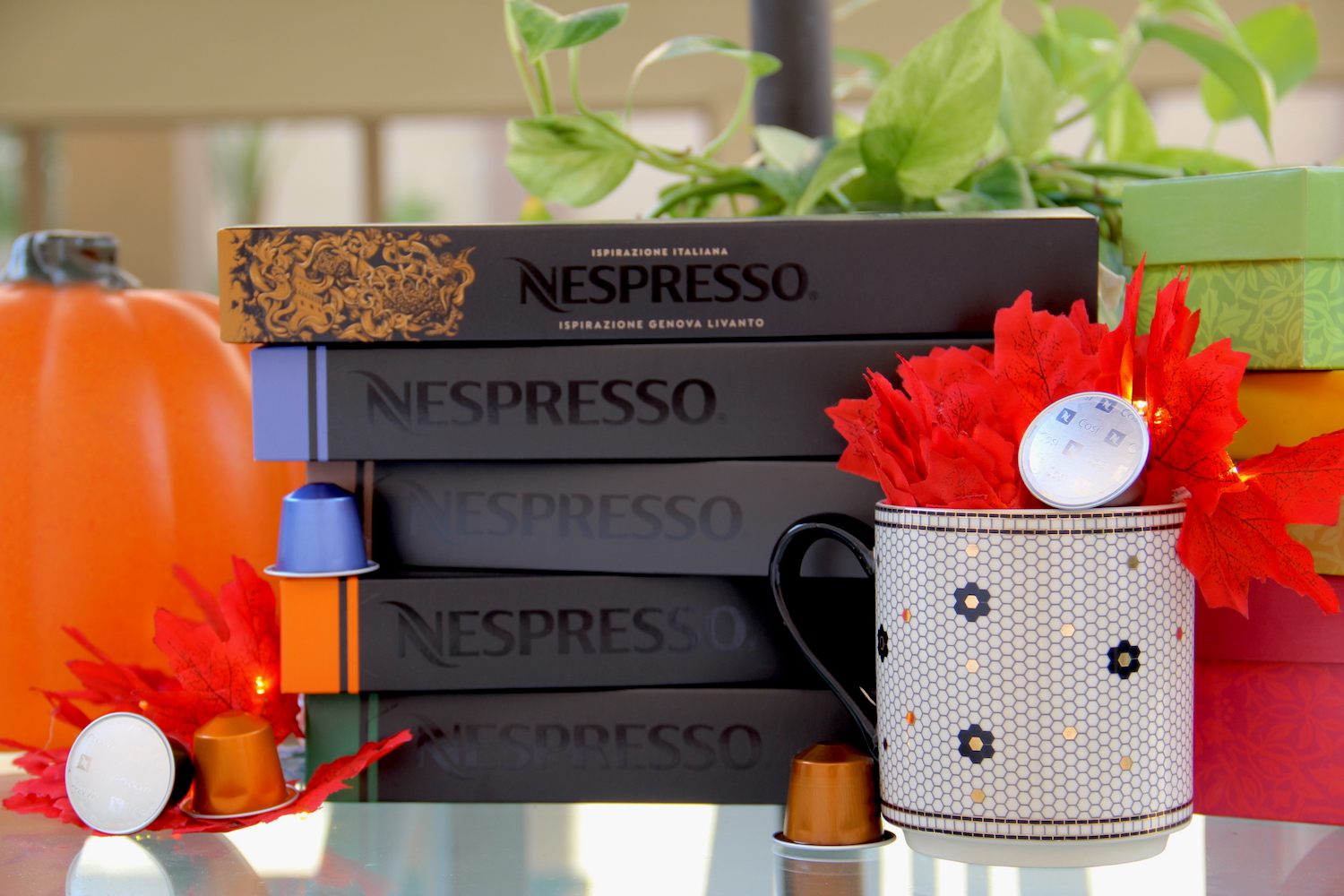 Nespresso capsules, bed bath and beyond, coffee