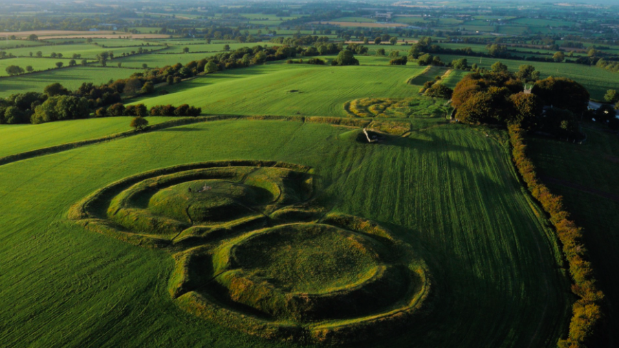 hill of tara, ireland, halloween