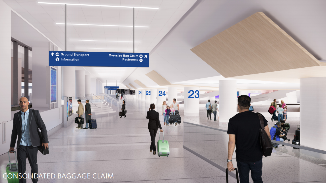 delta skyway, Los Angeles airport