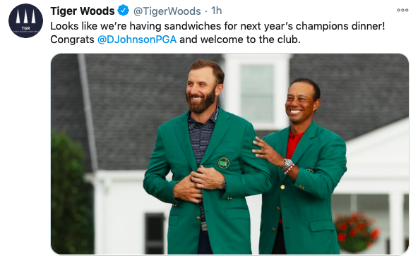 tiger woods, dustin johnson, pga