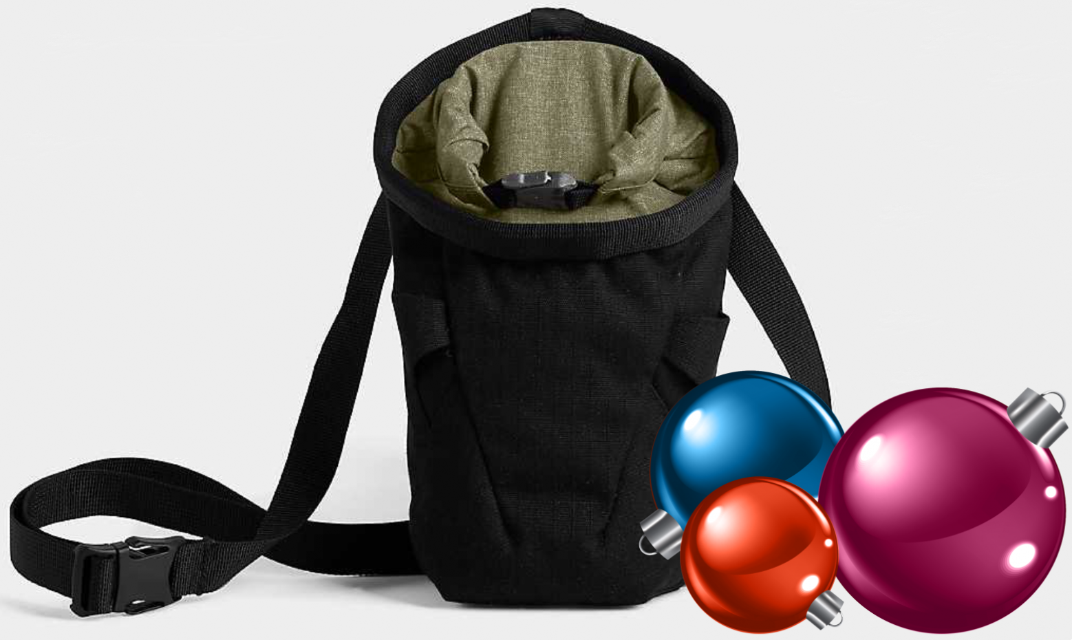 north face north dome chalk bag, climbing, bouldering, rock climbing