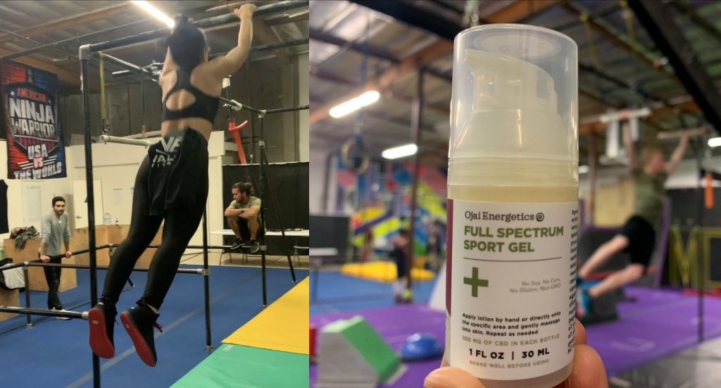 ojai energetics, pamela price, cbd, ninja warrior, sports gel