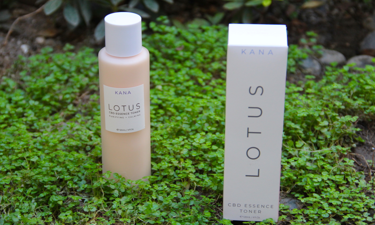 cbd skincare, kana, lotus