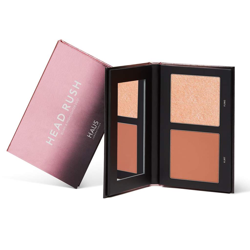 HEAD RUSH BLUSH + HIGHLIGHTER DUOS haus labs