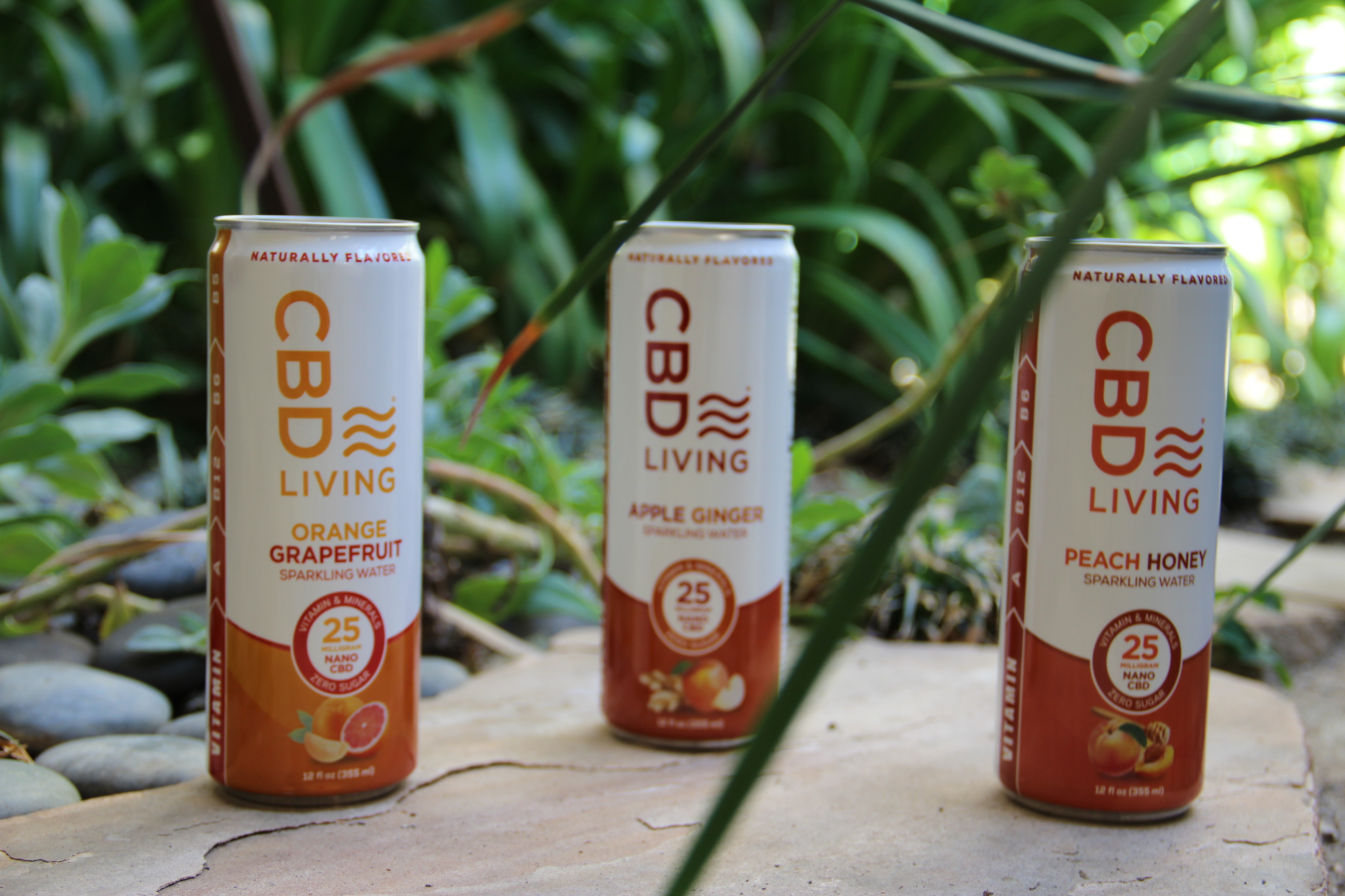 cbd living sparkling water