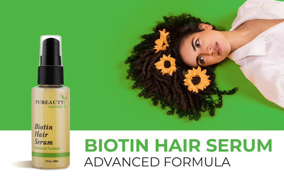 Pureauty biotin hair serum