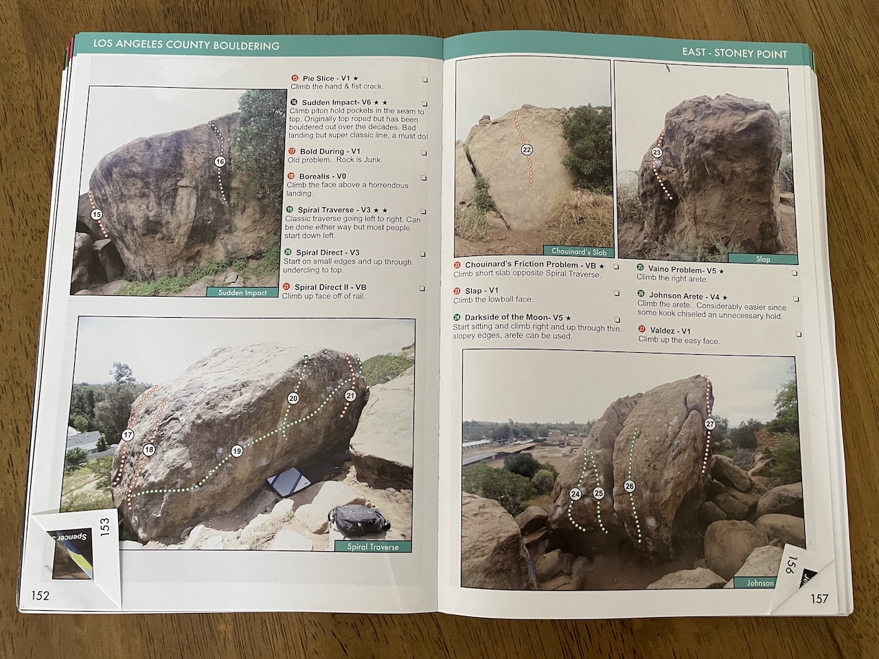 los angeles county bouldering, book