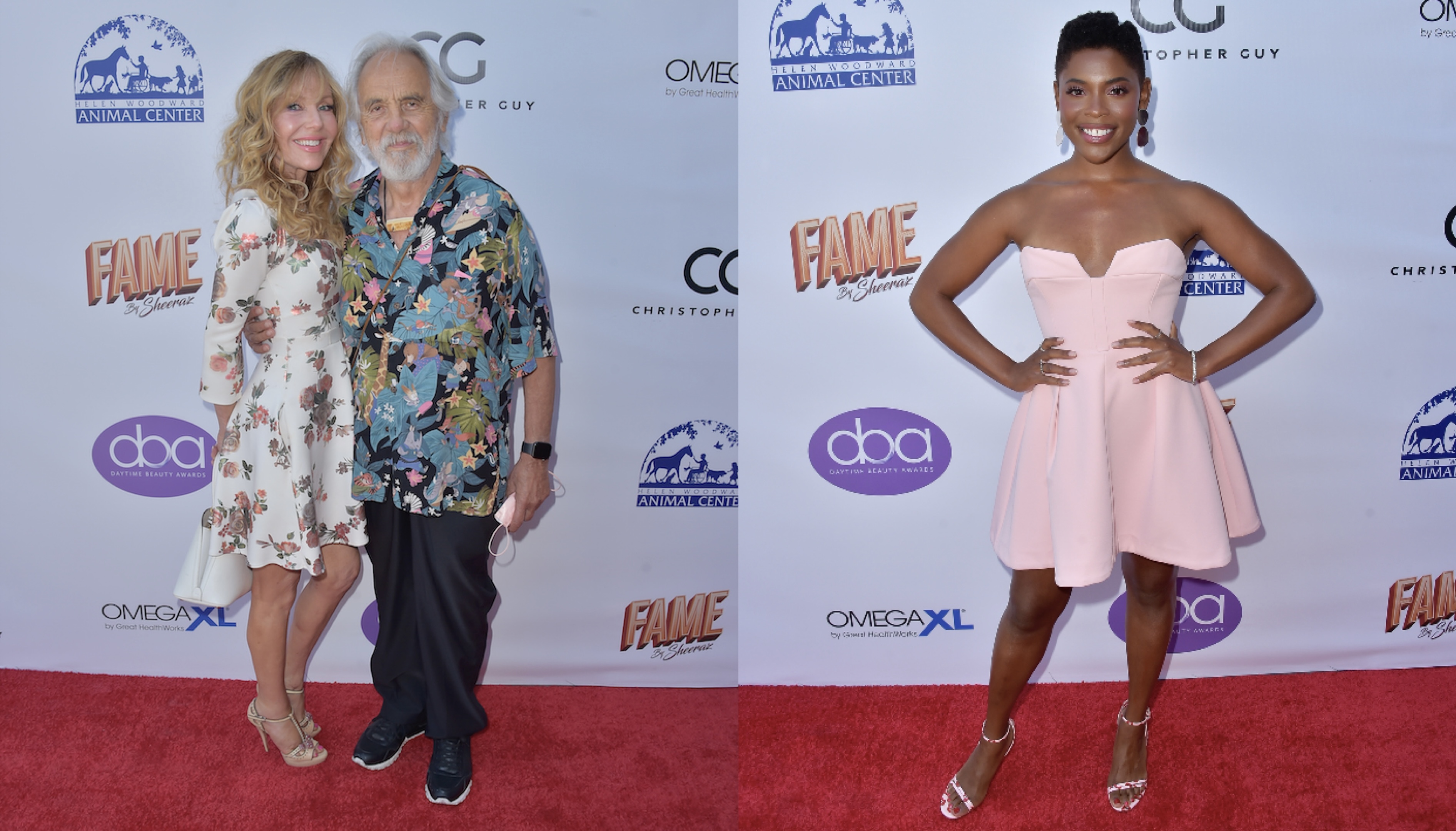 Tommy Chong, Shelby Chong, Chelsea Harris, daytime beauty awards